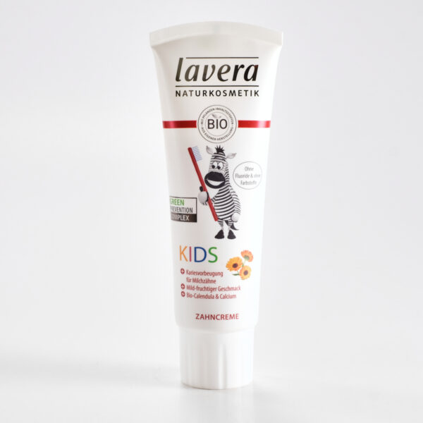 Hambapasta lastele saialille ja kaltsiumiga 75ml Lavera